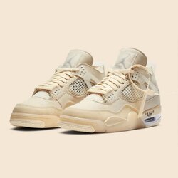 Air jordon 4 Retro OFF WHİTE SALL